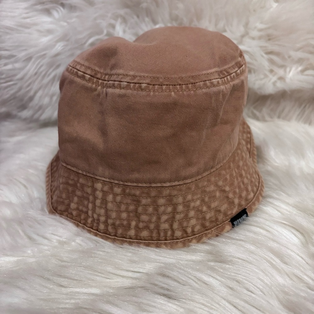 VS PINK | brown bucket hat